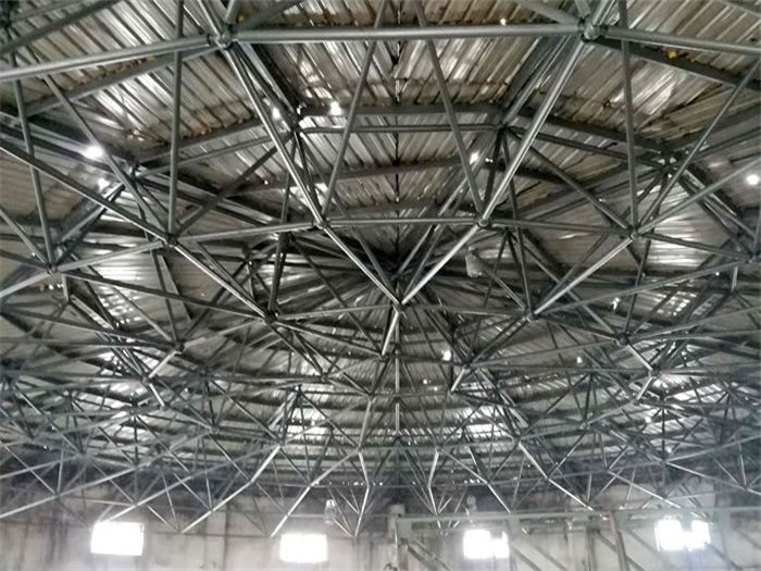 简阳洗煤厂蓄水池网架